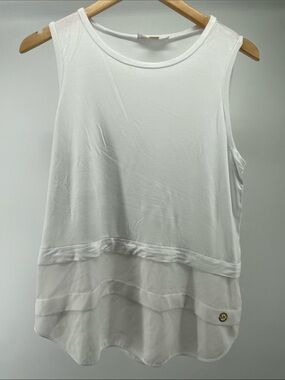 Michael Kors White Sleeveless Tanktop